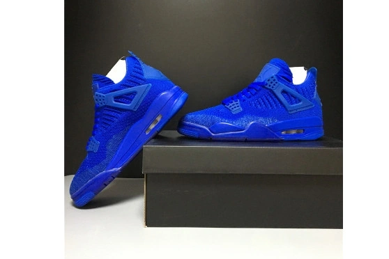 Rep EP JORDAN “HYPER 4 AQ3559-400 AIR AQ3559-400 FLYKNIT ROYAL” 0418